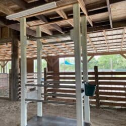 White Horse Mule and Donkey Farm Barn